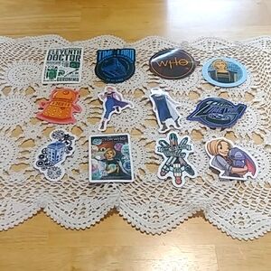 Dr. Who Tear-resistant Multi-use Stickers, lockers, backpacks, computer, crafts